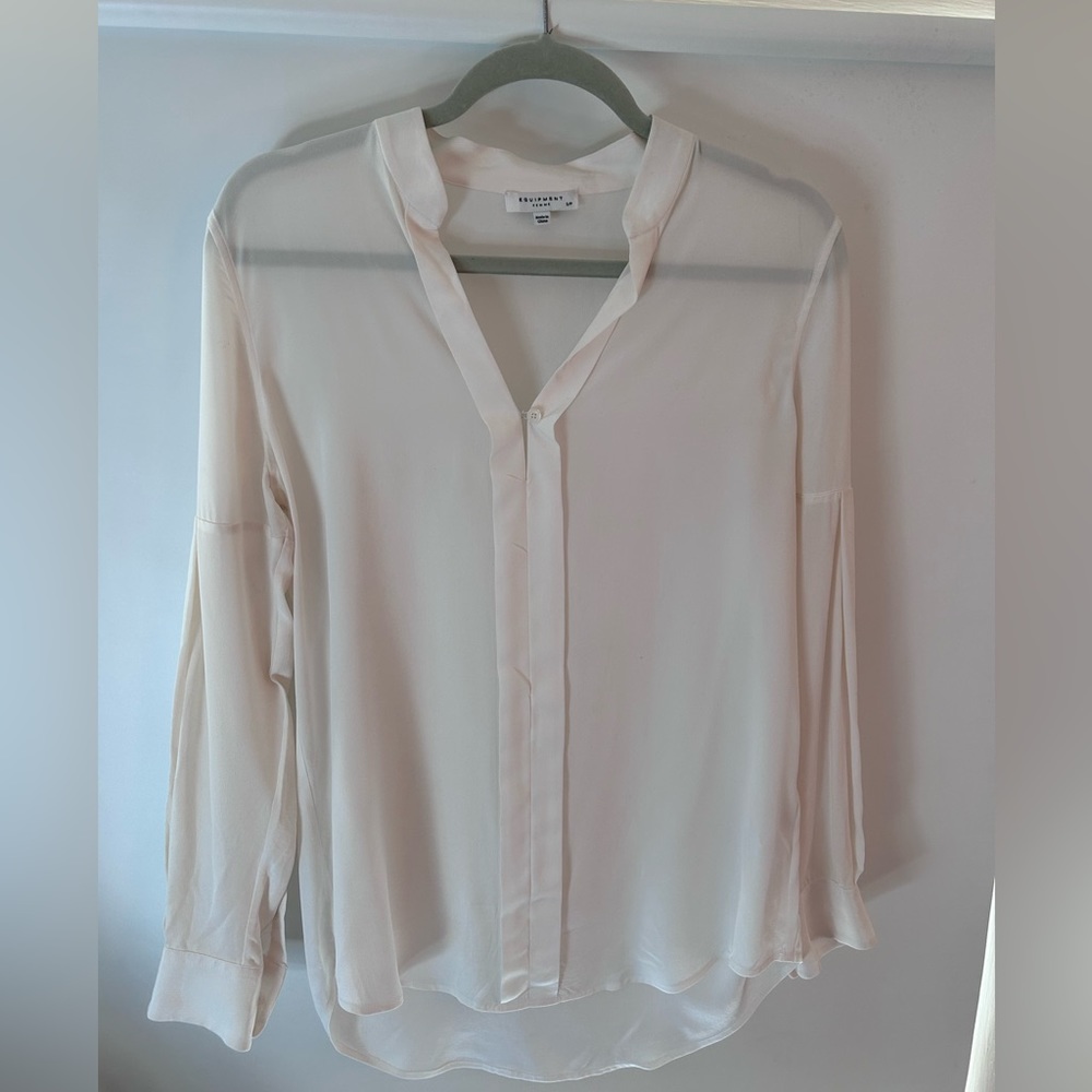 100% silk blouse by Equipment